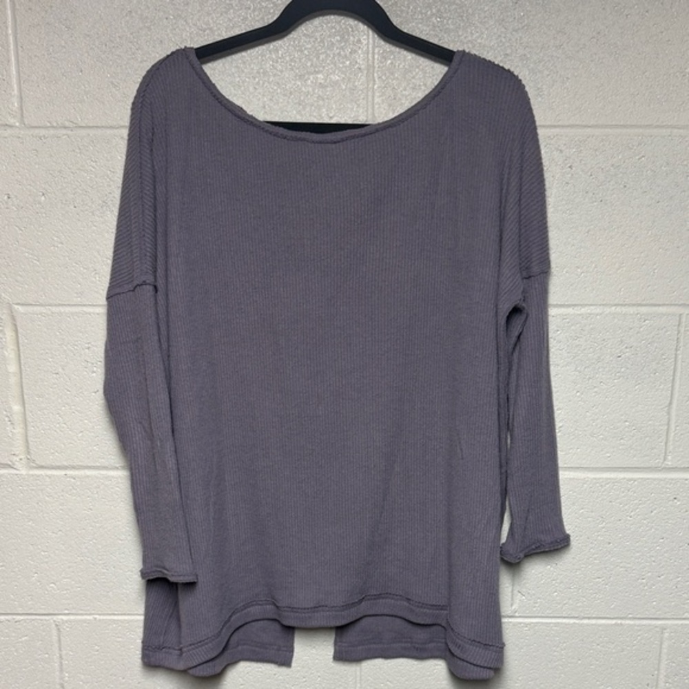 We The Free Purple Long Sleeve Top